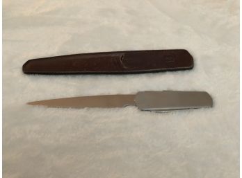 Vintage Letter Opener With Knife And Scissor