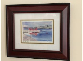 Framed Print Of Iconic Rockport MA  - Motif #1