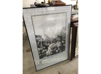 Memorial Framed Print From 9/11