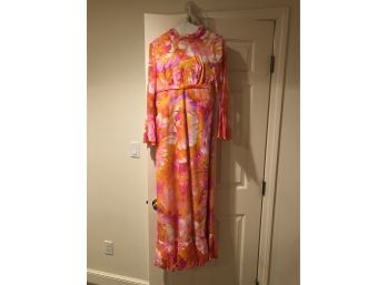 Vintage 1970s Womens Dress