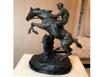 Vintage Saut D'Obstacle Antoine Bofill, Bronze Cast - 1930s