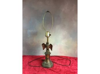 Brass Eagle Lamp