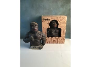 Lot Of 2 King Kong Decanters