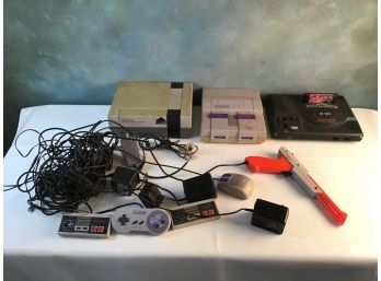 Vintage Video Game System Lot