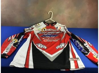 Signed Red White Black Jersey