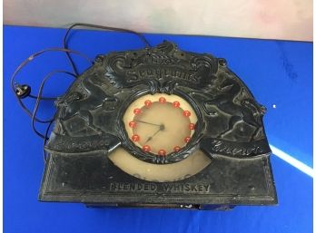 Vintage Seagrams Clock