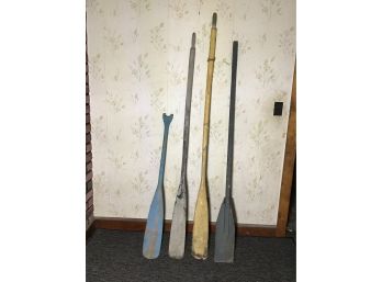 Oar Lot Of 4