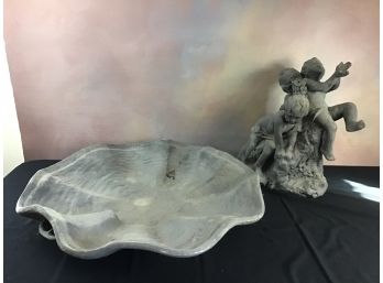 Resin Garden Decor Lot