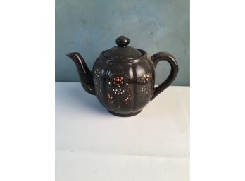 Black Japan Tea Pot