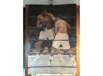 Mohammad Ali Joe Frazier Poster 1975