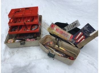 Two Tackle Box Lot