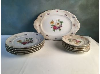 Bavaria Floral Dish Lot