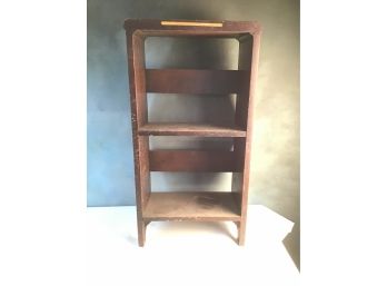 Mid Century Wood Shelf