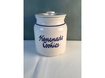 Vintage Homemade Cookie Jar