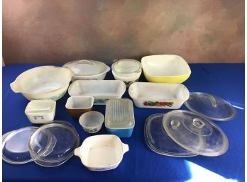 Pyrex Corningware Mixed Lot