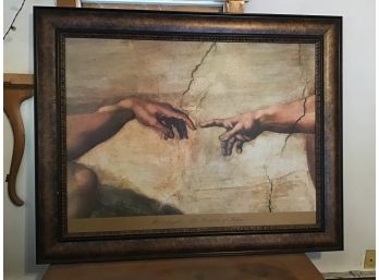 HUGE The Creation Of Adam Print