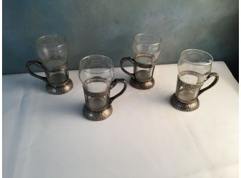 Cecilware Glasses With Holders