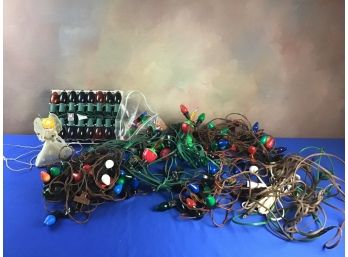 Vintage Christmas Light Lot