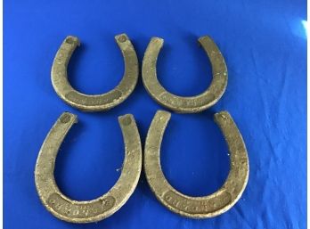 Brass Horse Shoes