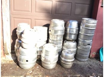 Huge Lot Of Kegs All Sizes