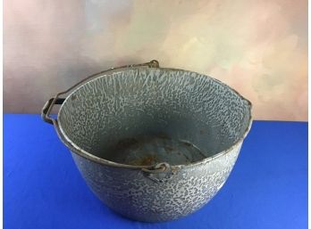 Large Blue Kettle