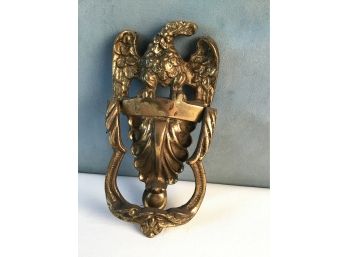 Large Brass Eagle Door Knocker