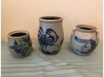 Three Pieces Of Wisconsin Pottery