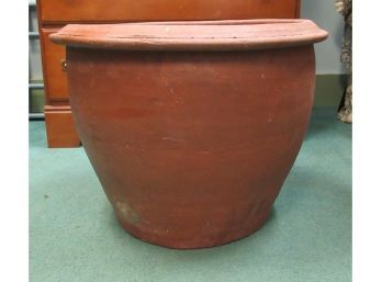 Large Red Clay Pot