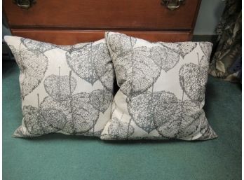 Pair Decorative Pillows - Like New