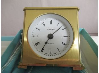 Tiffany Clock In Original Box