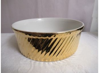 Hall Golden Glo Round Casserole