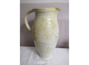 Large Pottery Vase / Pitcher Locally Made - Signed