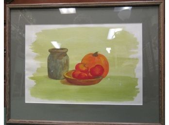 Framed Watercolor - Local Artist