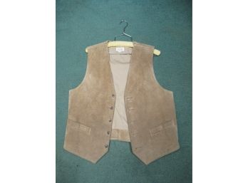 Men's Suede Vest