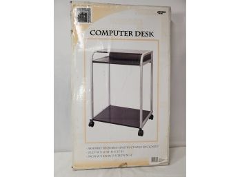 Harvard Square Unassembled Computer Desk - 23.23'w X 17.32'd X 31'h - New In Box