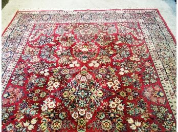 Beautiful Vintage Couristan Omar Imported Oriental Design Rug 8' X 11'