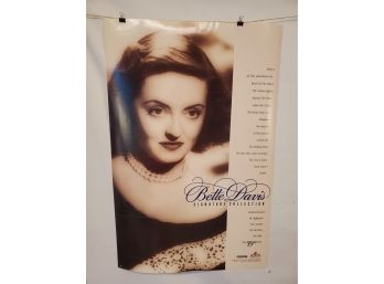 1991 MGM/UA Bette Davis Collection Poster