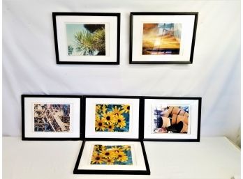 6 Framed Landscape Photographs