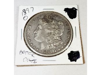 1897 O Morgan Silver Dollar Rare Date