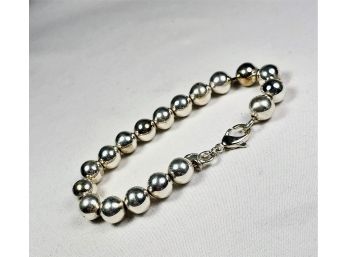 Sterling Silver  Ball Bracelet