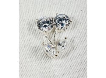 Sterling Silver Small Flower Charm / Pendant