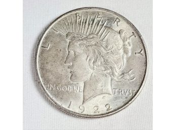 1922 Peace Dollar UNC