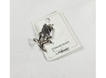 Sterling Silver Eagle Charm Or Pendant(new)