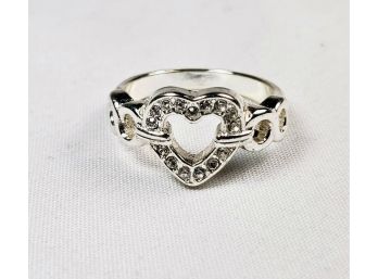 Fashion Single Heart Ring