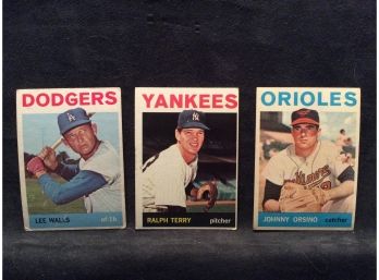 1964 Topps Baseball Card Lot