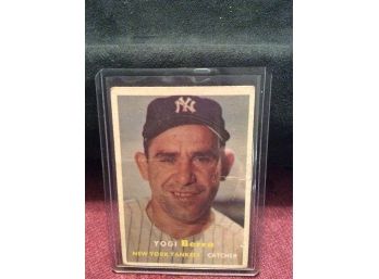 1957 Topps Yogi Berra Card #2