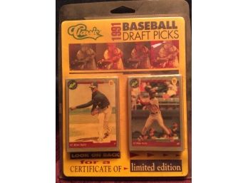 1991 Classic Baseball Draft Picks Factory Sealed Set