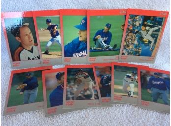 1991 Star Cards Nolan Ryan 11 Card Set