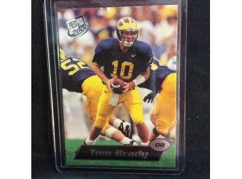 2000 Press Pass Tom Brady Rookie Card