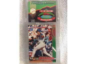 1993 Topps Stadium Club Dodgers Sealed Team Set With Piazza